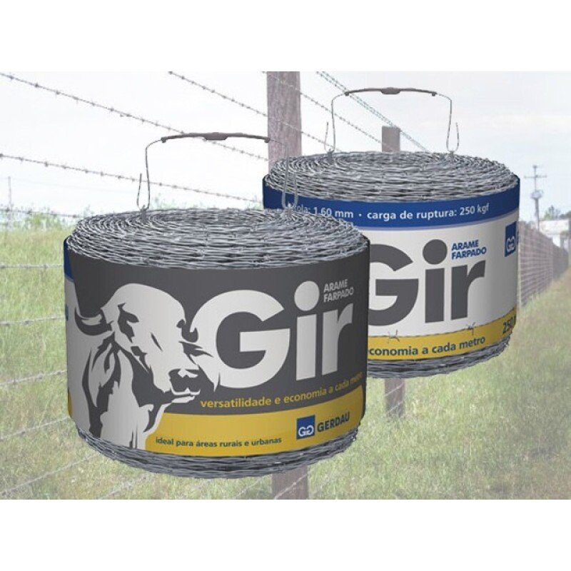 ARAME FARPADO GIR - 1,60MM X 500M