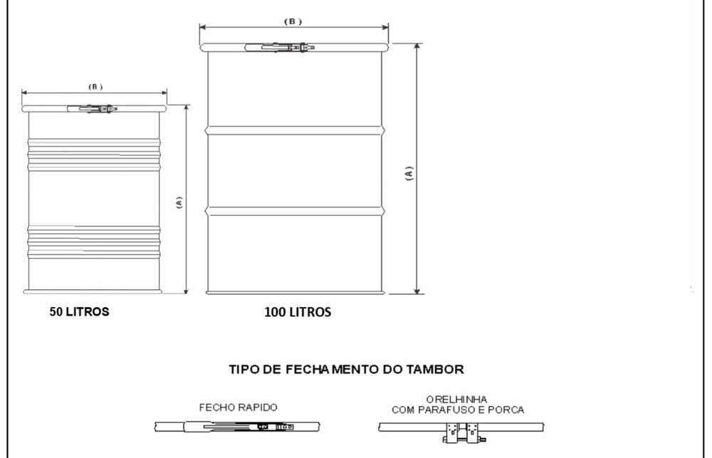 TAMBOR COM MOLA1.1/4 4.50X50MM