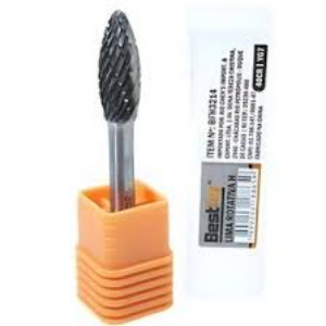 LIMA ROTATIVA F ARVORE OGIVAL 10MM X 65MM - BF