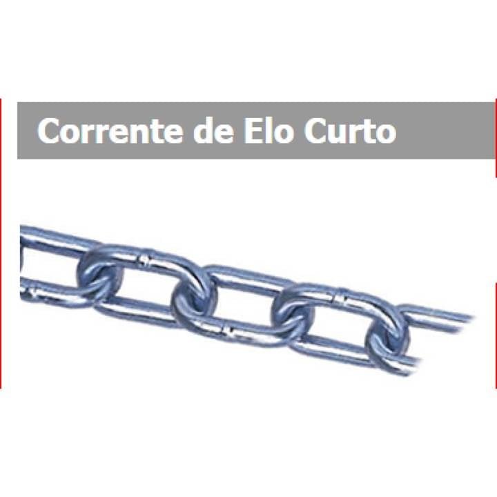 CORRENTE GALV. 1/4" 6.5MM - LONGO NOLL / BF