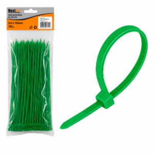 ABRACADEIRA NYLON VD - 3.6 X 150MM 20PC BF