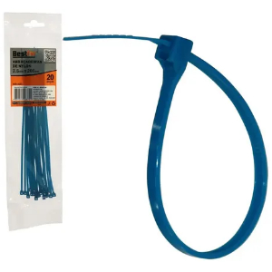 ABRACADEIRA NYLON AZ - 2.5 X 200MM 20PC BF