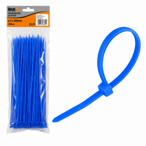 ABRACADEIRA NYLON AZ - 3.6 X 300MM 20PC BF