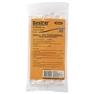 REFIL BASTOES DE COLA 11MMX15CM - GROSSO BF