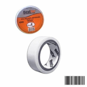 FITA ISOLANTE BRANCA ANTICHAMA 18MMX5M BF