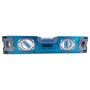NIVEL ALUMINIO 12" 300MM MAGNETICO AZUL - BF