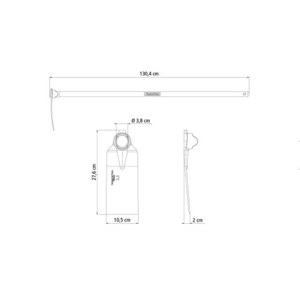 ENXADAO ESTREITA 2,5 S/CABO