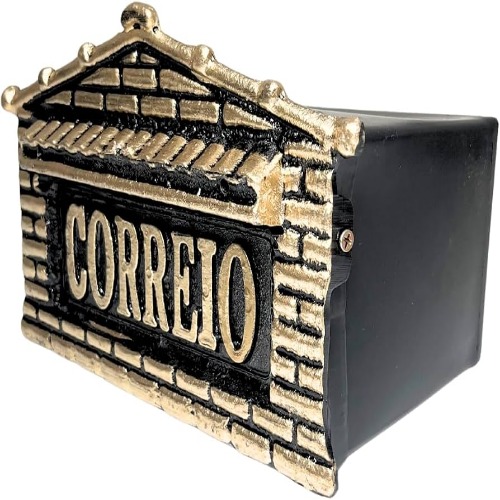 CAIXA DE CORREIOS PEQ.CASINHA METALICA