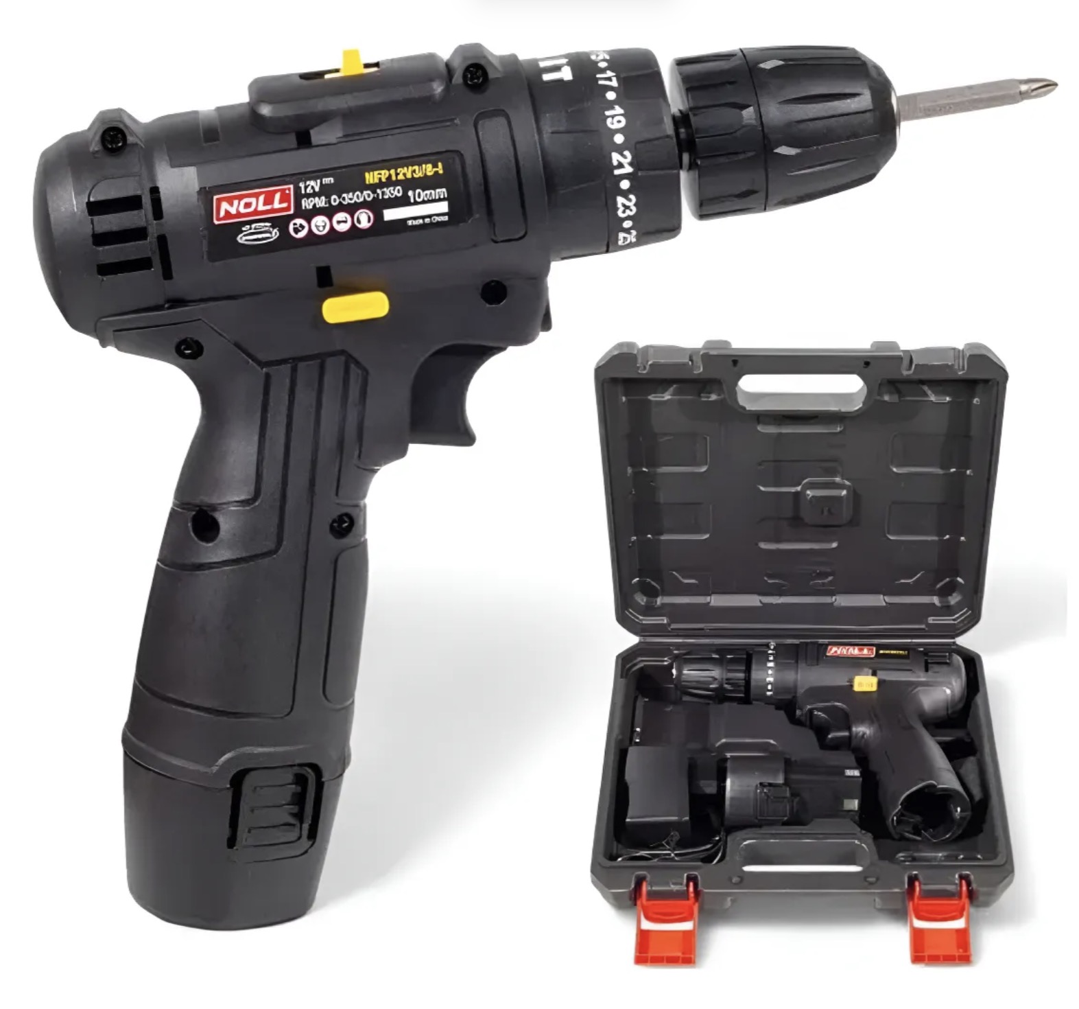 PARAFUSADEIRA 12V BATERIA BIV - NOLL