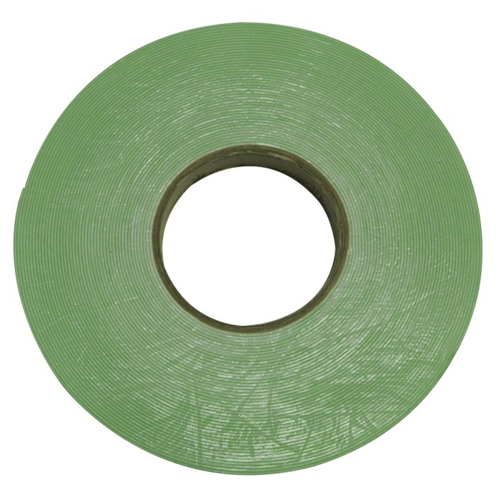 FITA DUPLA FACE SILICONE LINER VERDE 24MM X 3M