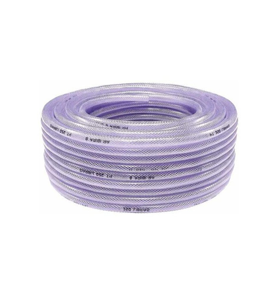 MANGUEIRA MULT TRANCADA LARANJADA 1/2" LJ 25M