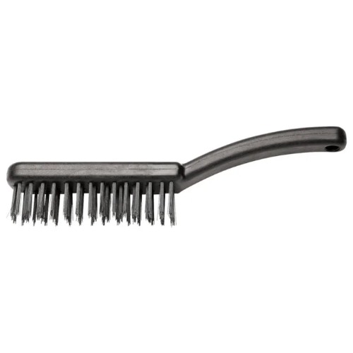 ESCOVA ACO MANUAL 5 FILEIRAS BASE PLASTICA