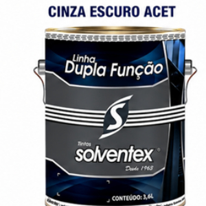 TINTA DUPLA FUNCAO CINZA ESCURO ACET 3,6L
