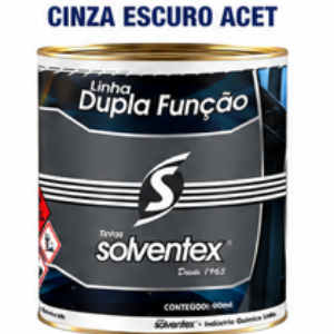 TINTA DUPLA FUNCAO CINZA ESCURO ACET 900ML
