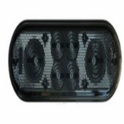 SINALEIRA LED 4 FUNÇÕES MASCARA NEGRA