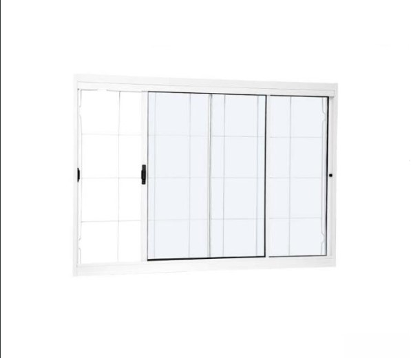 JANELA CORR 2F LAT C/ GRADE QUADR 1.50MX1.00