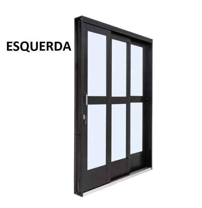 PORTA CORR 3F LISO MASTER PT 2.00L X 2.15A ESQ