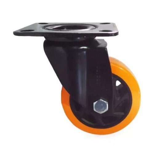 ROLDANA LARANJ PU 4" - GIRAT 140KG