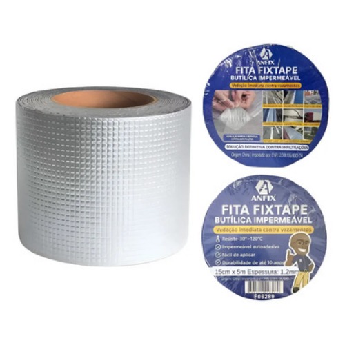 FITA FIXTAPE BUTILICA IMPERM. 15CMX5MX1.2MM