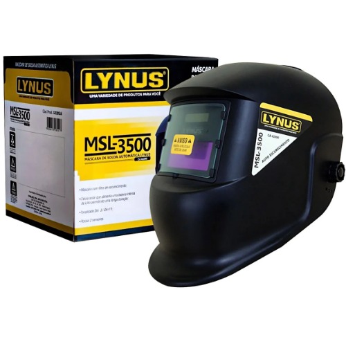 MASCARA SOLDA AUTO ESCUREC MSL-3500 - LYNUS