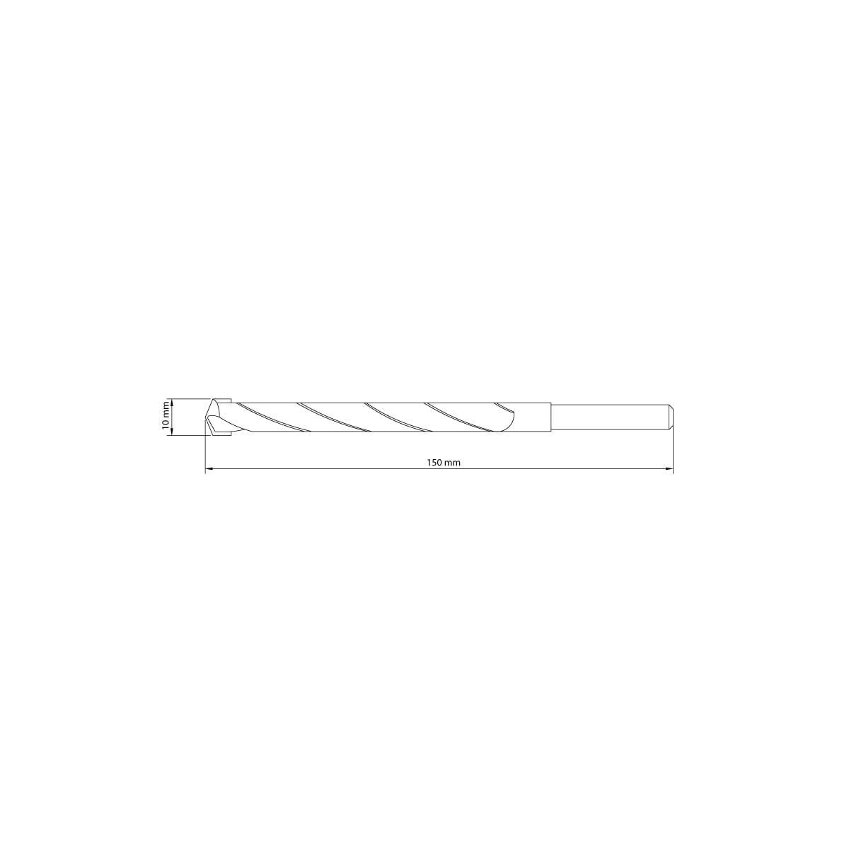 BROCA P CONCRETO 04 MM