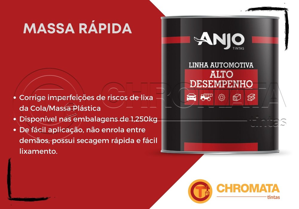 MASSA (COLA) PLASTICA ANJO CINZA 1KG