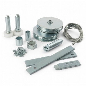 KIT P/ PORTAO BASCULANTE (N.2) ROL.4"
