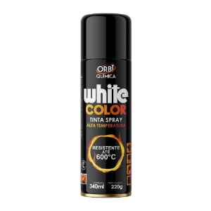 ORBISPRAY TINTA ALTA TEMPERATURA PRETO 340ML/220G