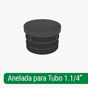 PONTEIRA EXTERNA - TUBO 1"