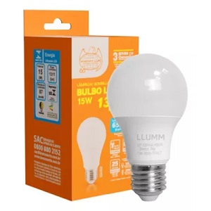 LAMPADA BULBO LED 15W BV 6,5K E27