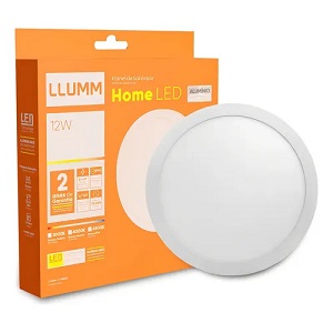 PAINEL SOB HOME LED RD 12W 6,5K