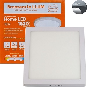 PAINEL SOB HOME LED QD 18W 6,5K