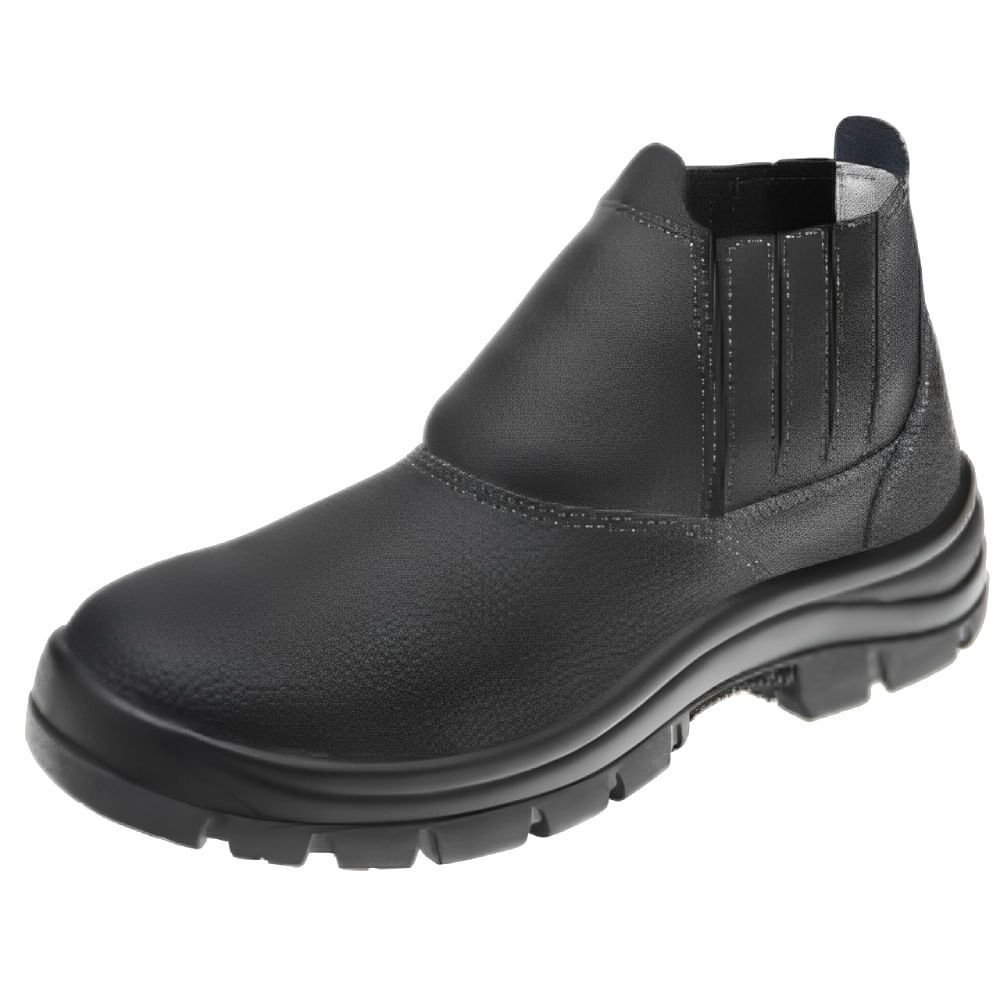 BOTA ELAST BICO PLAST PRETO 36