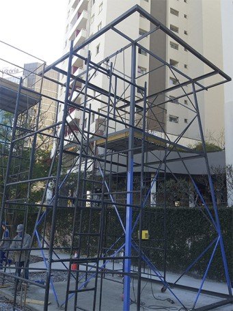 SERVIÇO MONTAGEM TORRE METALICA