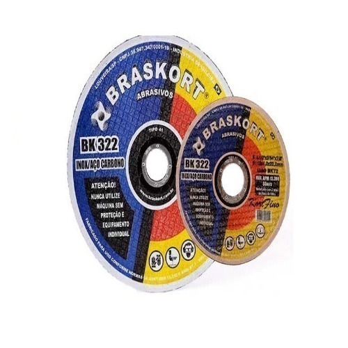 DISCO CORTE INOX 9" X 2,0 X 7/8" BRASKORT