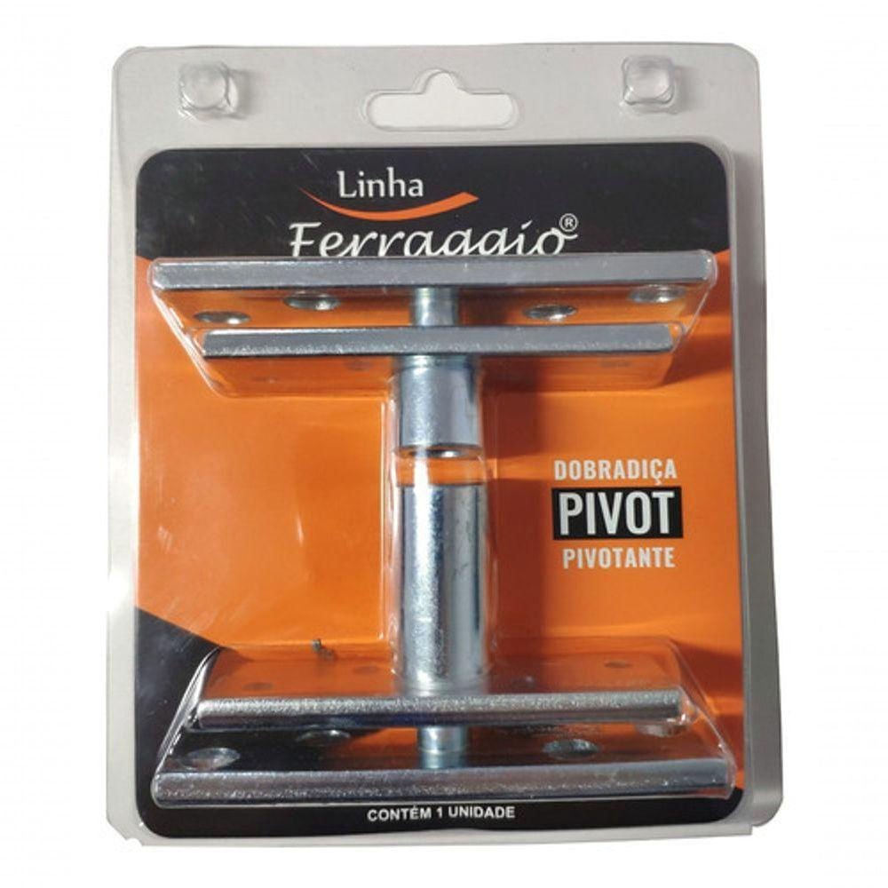 DOBRADICA PINO PIVO PIVOTANTE - ZINCADO ENC.76340