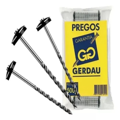 PREGO TELHEIRO 18X27 2.1/2X10 GERDAU 500G