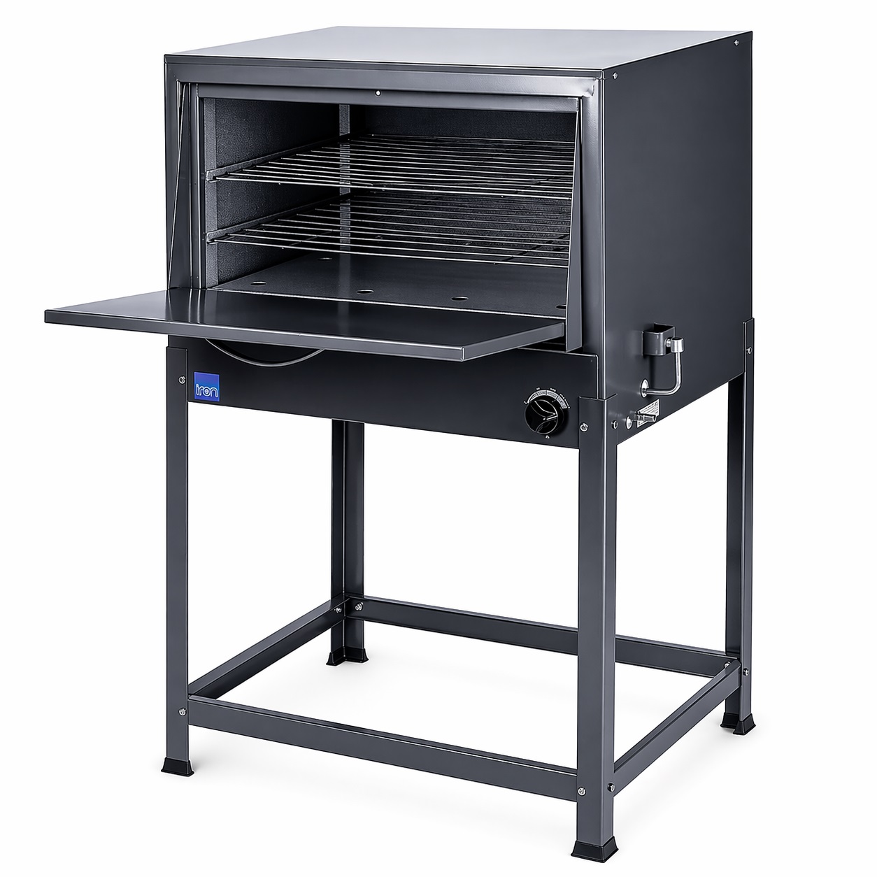 FORNO IND 106L GRAFITE C/ TAMPA DE VIDRO