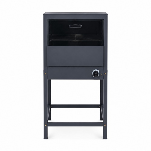FORNO IND 106L GRAFITE C/ TAMPA DE VIDRO