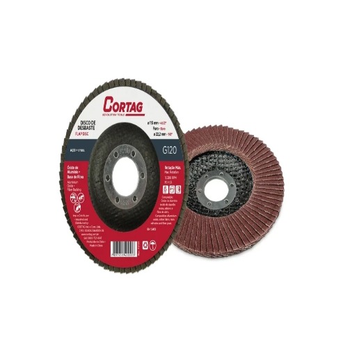 DISCO FLAP 4.1/2" G120 CORTAG