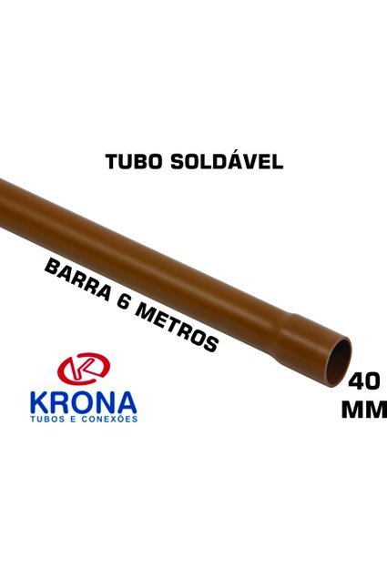 TUBO PVC SOLDAVEL - 6M - 20MM