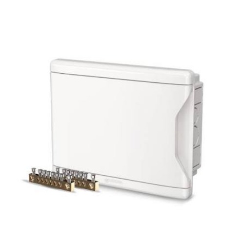 QUADRO DISTR 12D/9N EMBUTIR COM BARRAMENTO