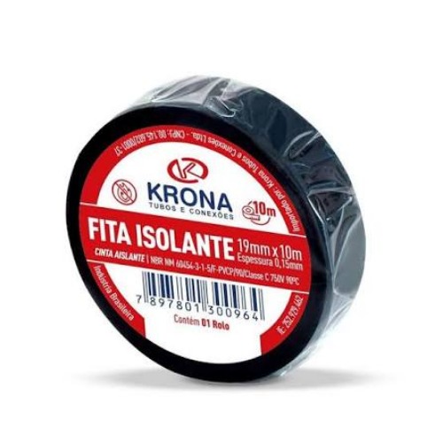 FITA ISOLANTE ANTI-CHAMA C/CELOF.19MM X 10M