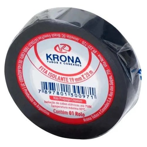 FITA ISOLANTE ANTI-CHAMA C/CELOF.19MM X 10M