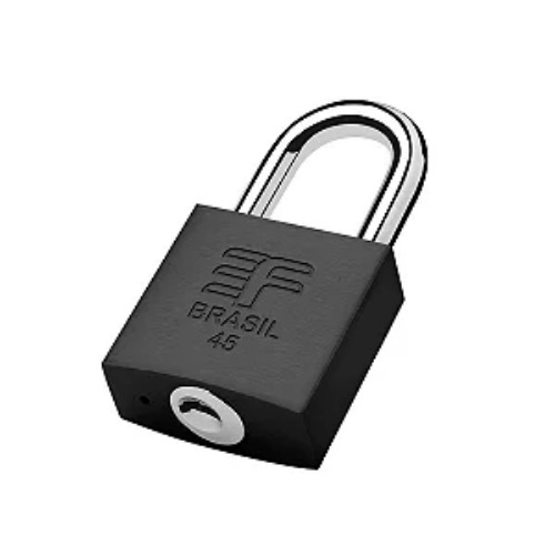 CADEADO 45 MM 3F PRETO FOSCO