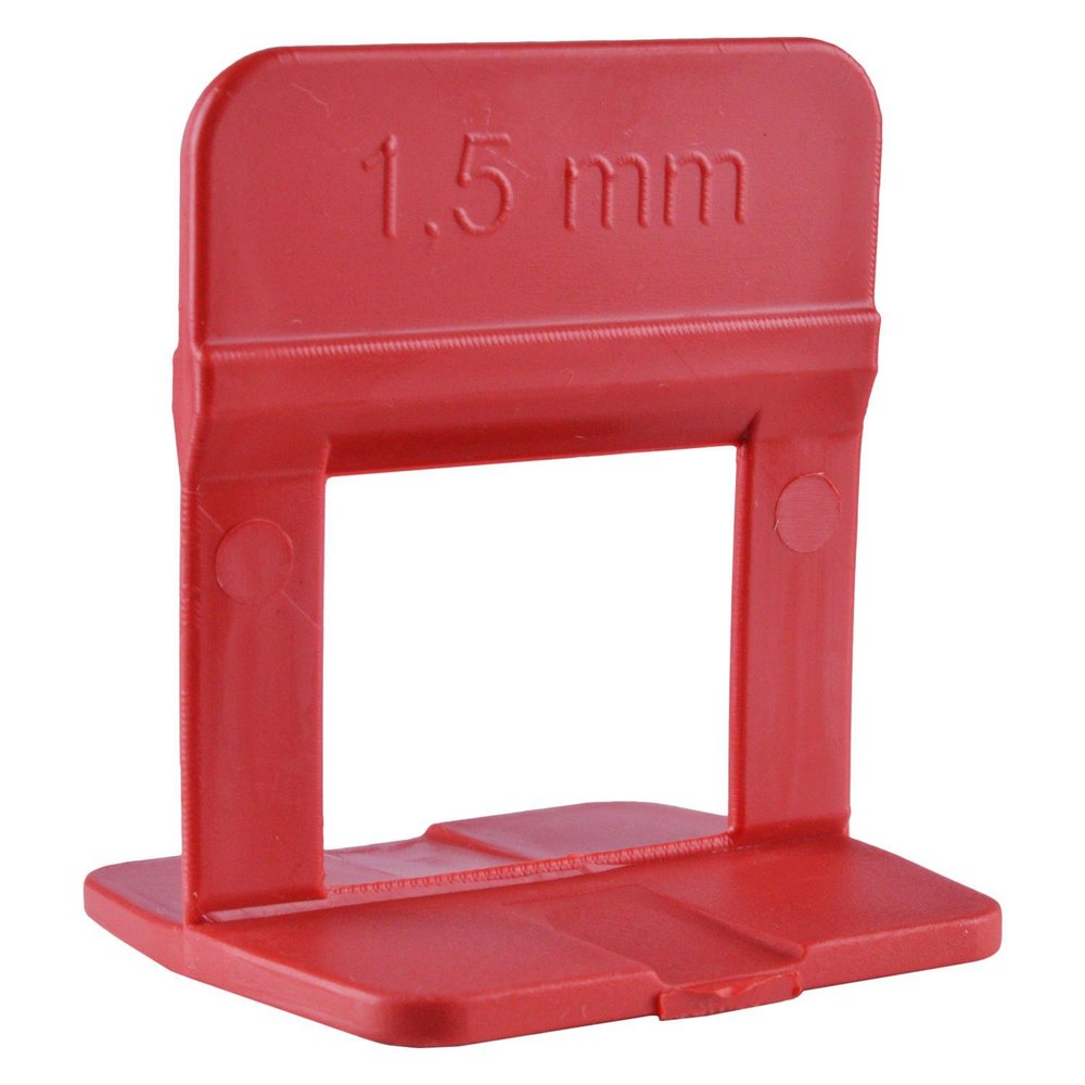 CLIP NIVELADOR 1,5 MM (VERMELHO) CX 12 UN