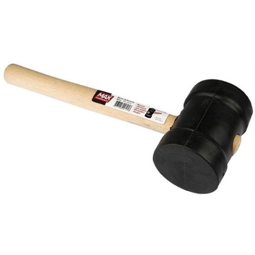 MARTELO DE BORRACHA PRETO 80MM