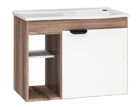 TOUCADOR MAD DALIA 60 BRANCO C/ TAMARINDO