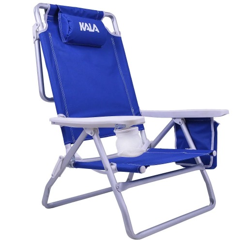 CADEIRA PRAIA ALUMINIO AZUL - KALA