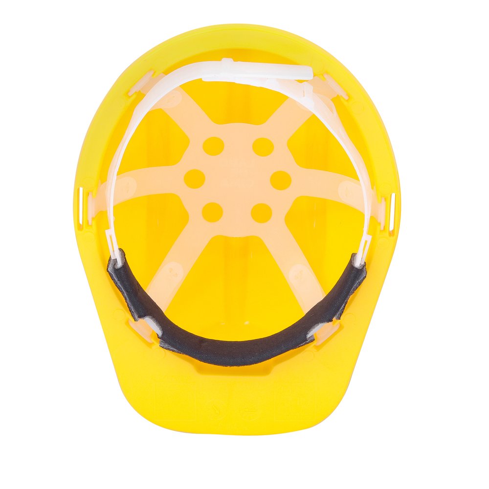 CAPACETE CONSTRUCAO COM CARNEIRA AMARELO - WORKER